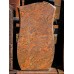 Фигурный памятник FZ-71, красный гранит, 3 размера