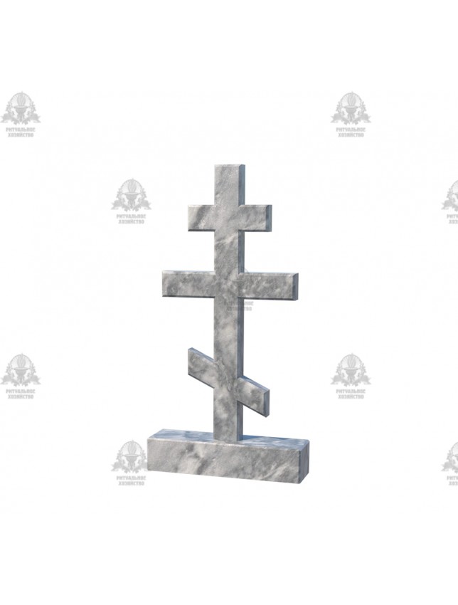 Крест мраморный №5.05
