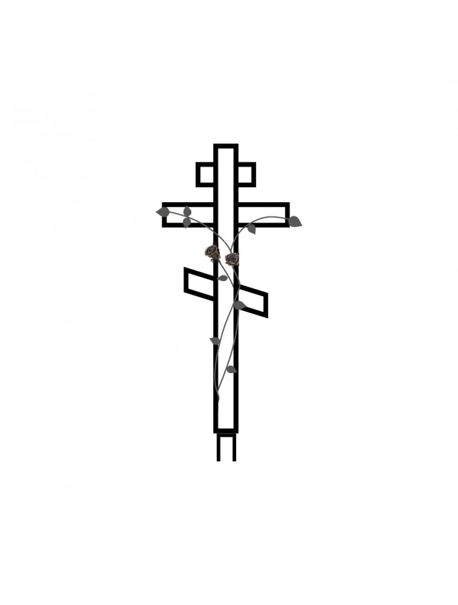Крест на могилу К-10