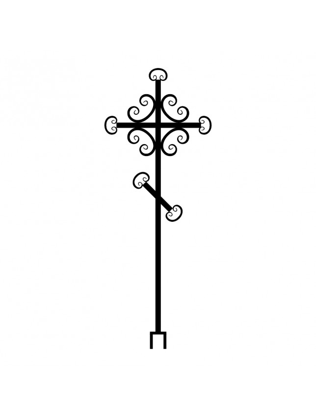 Крест на могилу К-12