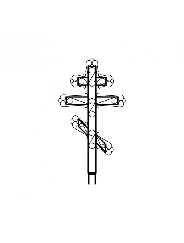 Крест на могилу К-06