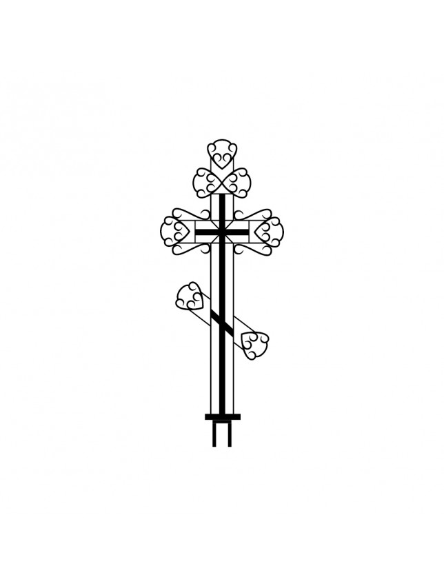 Крест на могилу К-09